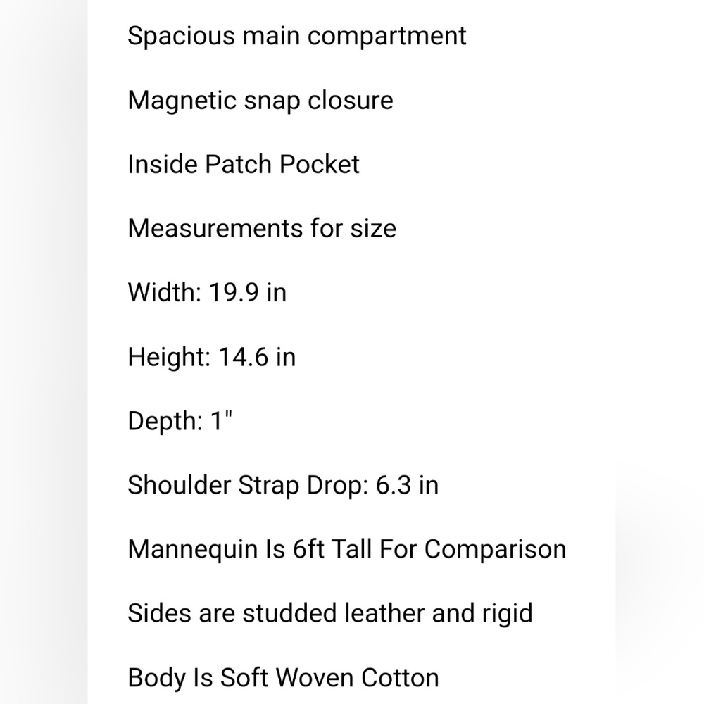 Free People hobo bag see last 2 pics for full description - Picture 9 of 9